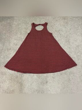 Arizona Jean Co. Red, White, and Blue Striped Swing Dress